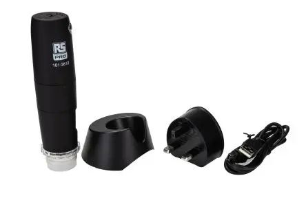 Produktfoto 1 von RS PRO WLAN Mikroskop, Vergrößerung 5 to 200 X Beleuchtet, LED Batteriebetrieben