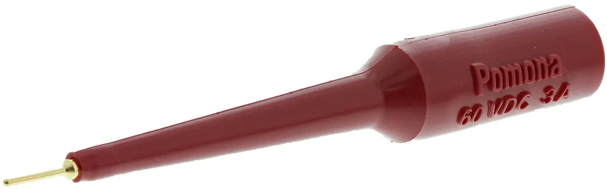 Produktfoto 1 von Fluke Prüfsteckverbinder-Adapter Rot Messing Gold 70 V dc
