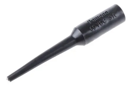 Produktfoto 1 von Fluke Prüfsteckverbinder-Adapter Schwarz Messing, Kupfer Nickel, Gold 2.5kV