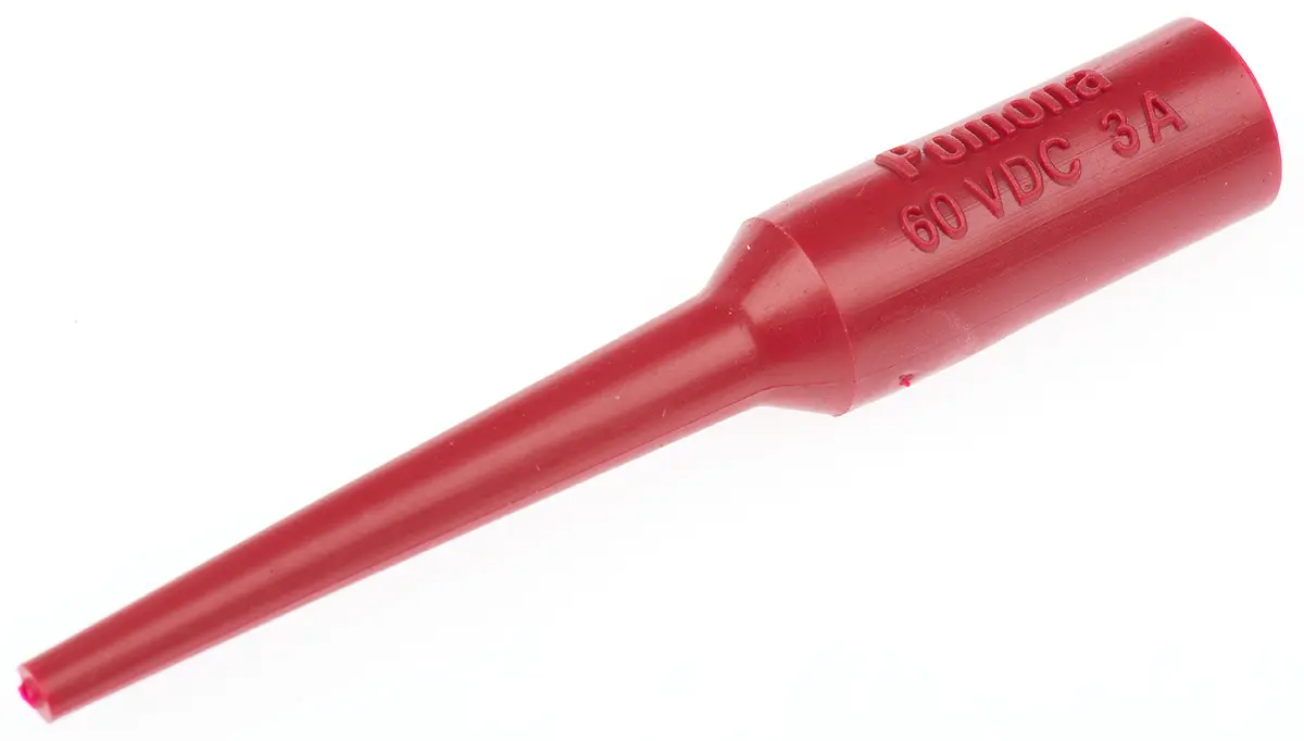 Produktfoto 1 von Fluke Prüfsteckverbinder-Adapter Rot Messing, Kupfer Nickel, Gold 2500 V