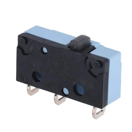 Produktfoto 1 von Crouzet Mikroschalter Taste-Betätiger Lot, 1-poliger Umschalter, 250 V ac, 5A IP67 0.6N -20 °C - 125 °C
