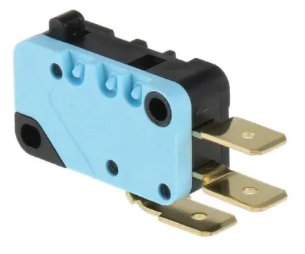 Produktfoto 1 von Crouzet Mikroschalter Stößel-Betätiger Stecker, 1-poliger Umschalter, 250 V ac, 16A IP40 0.8N -20 °C - 125 °C