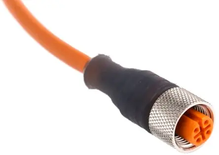 Produktfoto 1 von Lumberg RKT, 4-polig Sensor-Betätigungselementkabel, Gerade Buchse / Nicht abgeschlossen, Länge 5 m
