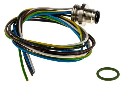 Produktfoto 1 von Lumberg RSF5, 5-polig Sensor-Betätigungselementkabel, Gerade Stecker / Nicht abgeschlossen, Länge 200 mm