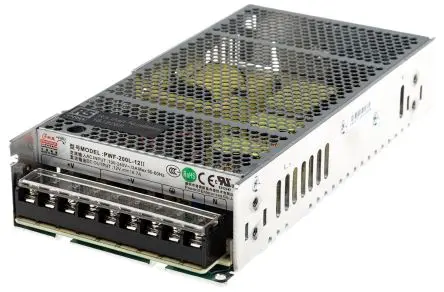 Produktfoto 1 von RS PRO Schaltnetzteil 1 12V dc 200 W, Fahrgestell 264V ac
