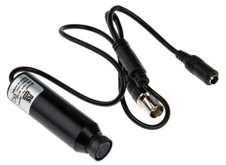 Produktfoto 1 von RS PRO Analog CCTV-Kamera, Innen, 1280 x 720 pixel, ø 19 mm, Miniaturrundstift