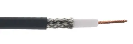 Produktfoto 1 von Belden H155A00 H155 Koaxialkabel, Verlegekabel, 50 Ω, 50 m, Aussen ø 5.4 mm Außen-ø , Grau