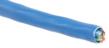 Produktfoto 1 von Belden 7965ENH Kat. 6 Ethernet-Kabel, 100 m, Blau Ungeschirmt Ungeschirmt, Aussen ø 5.7 mm Außen-ø , Raucharm