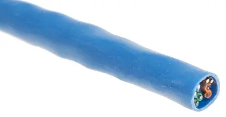 Produktfoto 1 von Belden 7965E Kat. 6 Ethernet-Kabel, 100 m, Blau Ungeschirmt Ungeschirmt, Aussen ø 5.7 mm Außen-ø , Polyvinylchlorid