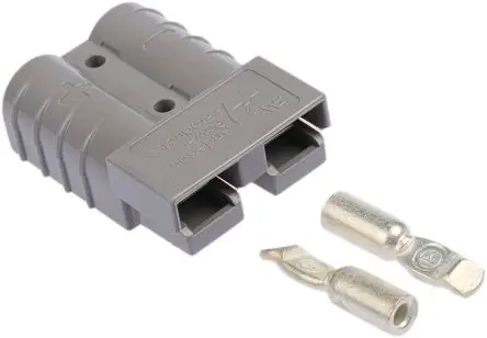 Produktfoto 1 von Anderson Power Products Serie 50 Stecker Batteriekontakt, 2 -Kontakte Kabel Gerade 50A 600V