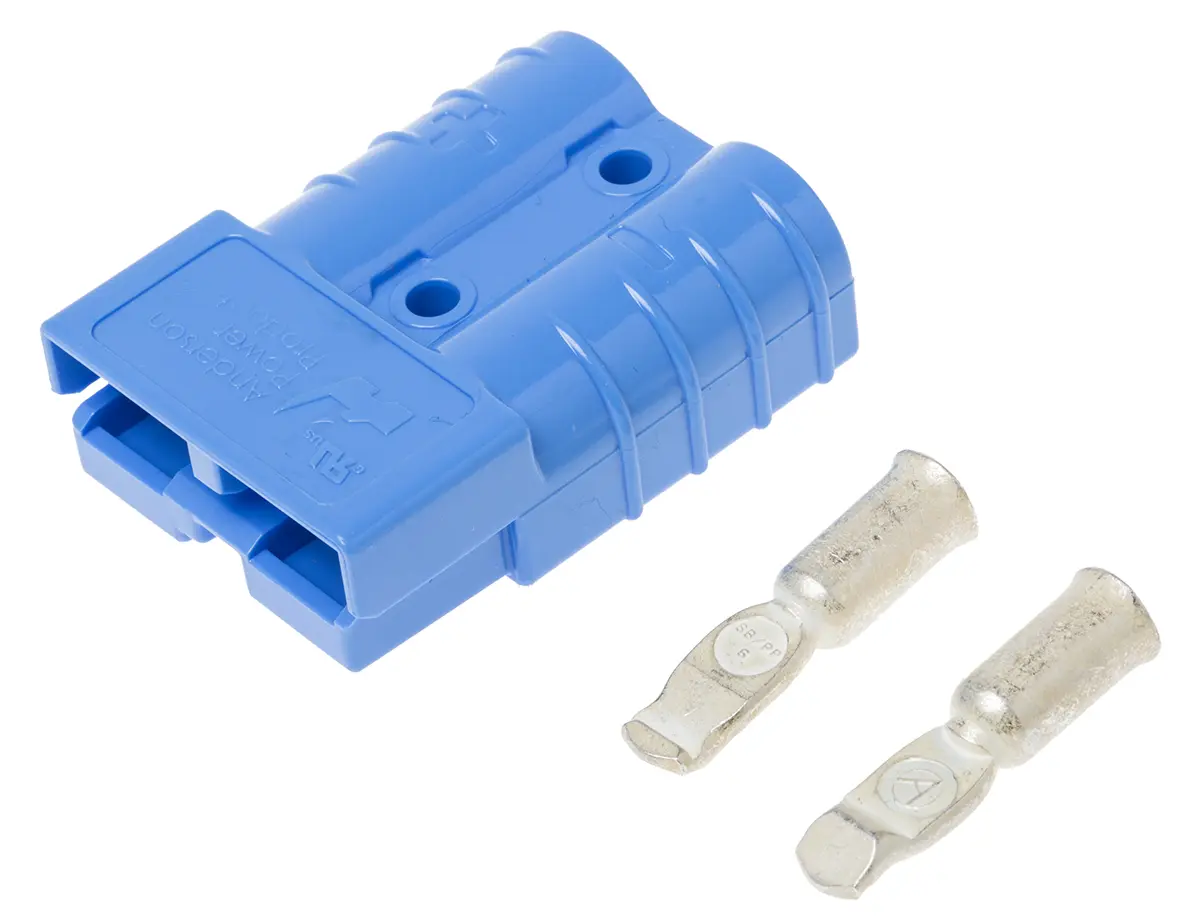 Produktfoto 1 von Anderson Power Products Serie SB50 Stecker Batteriekontakt, 2 -Kontakte Kabel Gerade 50A 600 V