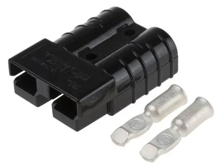 Produktfoto 1 von Anderson Power Products Stecker Batteriekontakt, 2 -Kontakte Kabel Gerade 50A
