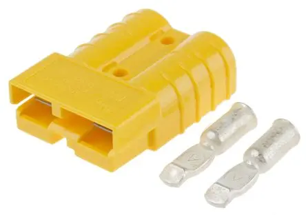Produktfoto 1 von Anderson Power Products Serie SB50 Stecker Batteriekontakt, 2 -Kontakte Kabel Gerade 50A 600V