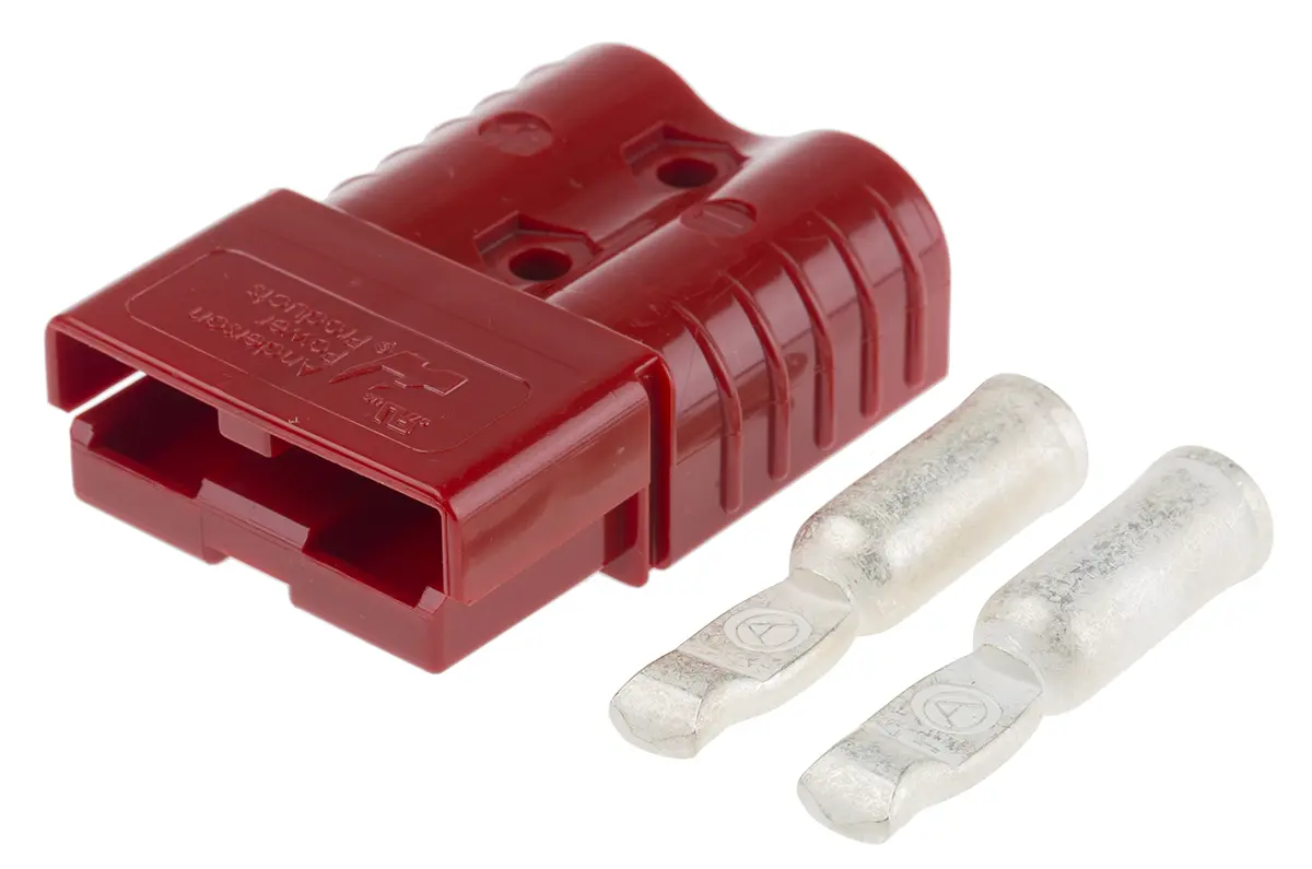 Produktfoto 1 von Anderson Power Products Serie SB120 Stecker Batteriekontakt, 2 -Kontakte Kabel Gerade 120A 600 V