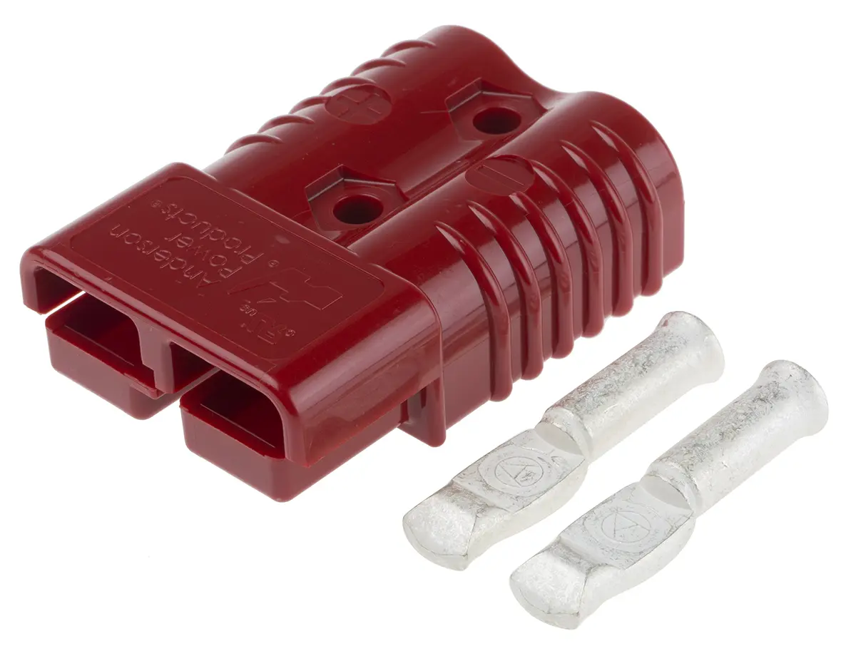 Produktfoto 1 von Anderson Power Products Serie SB175 Stecker Batteriekontakt, 2 -Kontakte Kabel Gerade 175A 600 V