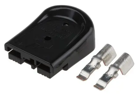 Anderson Power Products Serie Powerpole 15-45 Stecker Batteriekontakt, 2 -Kontakte Kabel Gerade 52A 600V