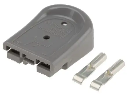 Produktfoto 1 von Anderson Power Products Serie SBS MINI Stecker Batteriekontakt, 2 -Kontakte Kabel Gerade 52A 600V