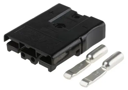 Produktfoto 1 von Anderson Power Products Serie SBS75X Stecker Batteriekontakt, 2 -Kontakte Kabel Gerade 110A 600V