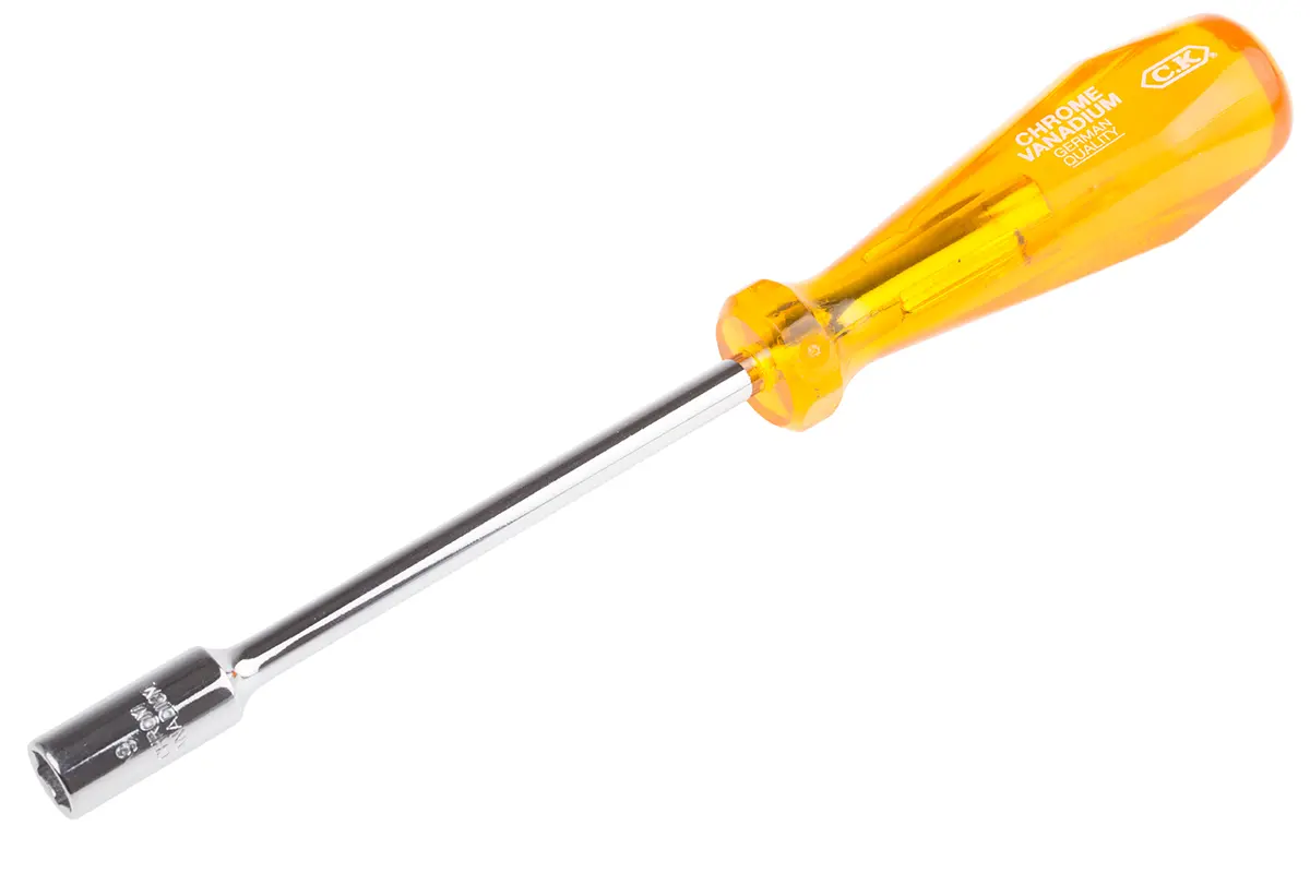 Produktfoto 1 von CK 9 mm Sechskant Steckschlüssel-Handgriff, Länge 310 mm / Klinge 225 mm