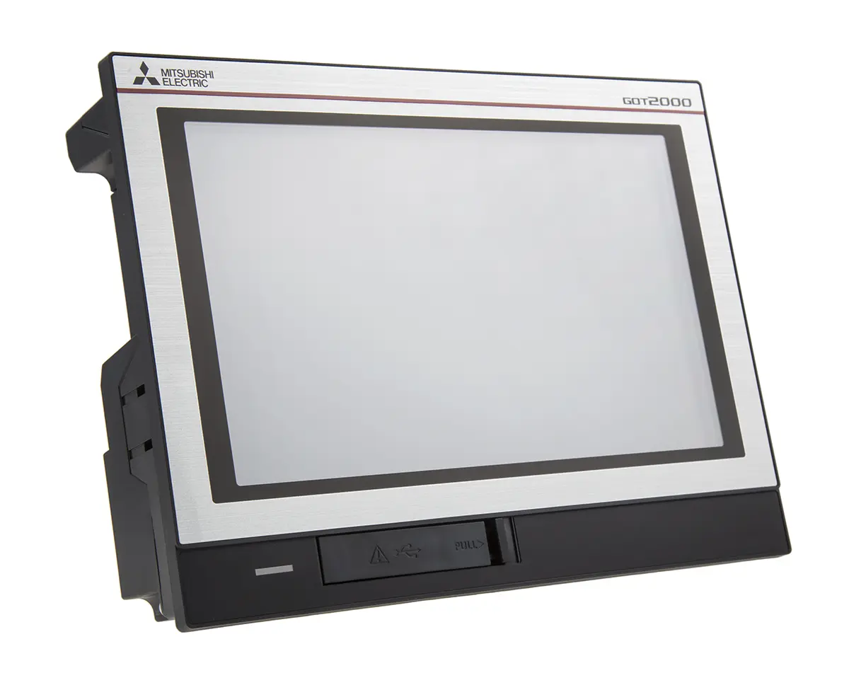 Produktfoto 1 von Mitsubishi Electric, GOT2000, HMI-Touchscreen, LCD, 800 x 480 pixel, 7 in