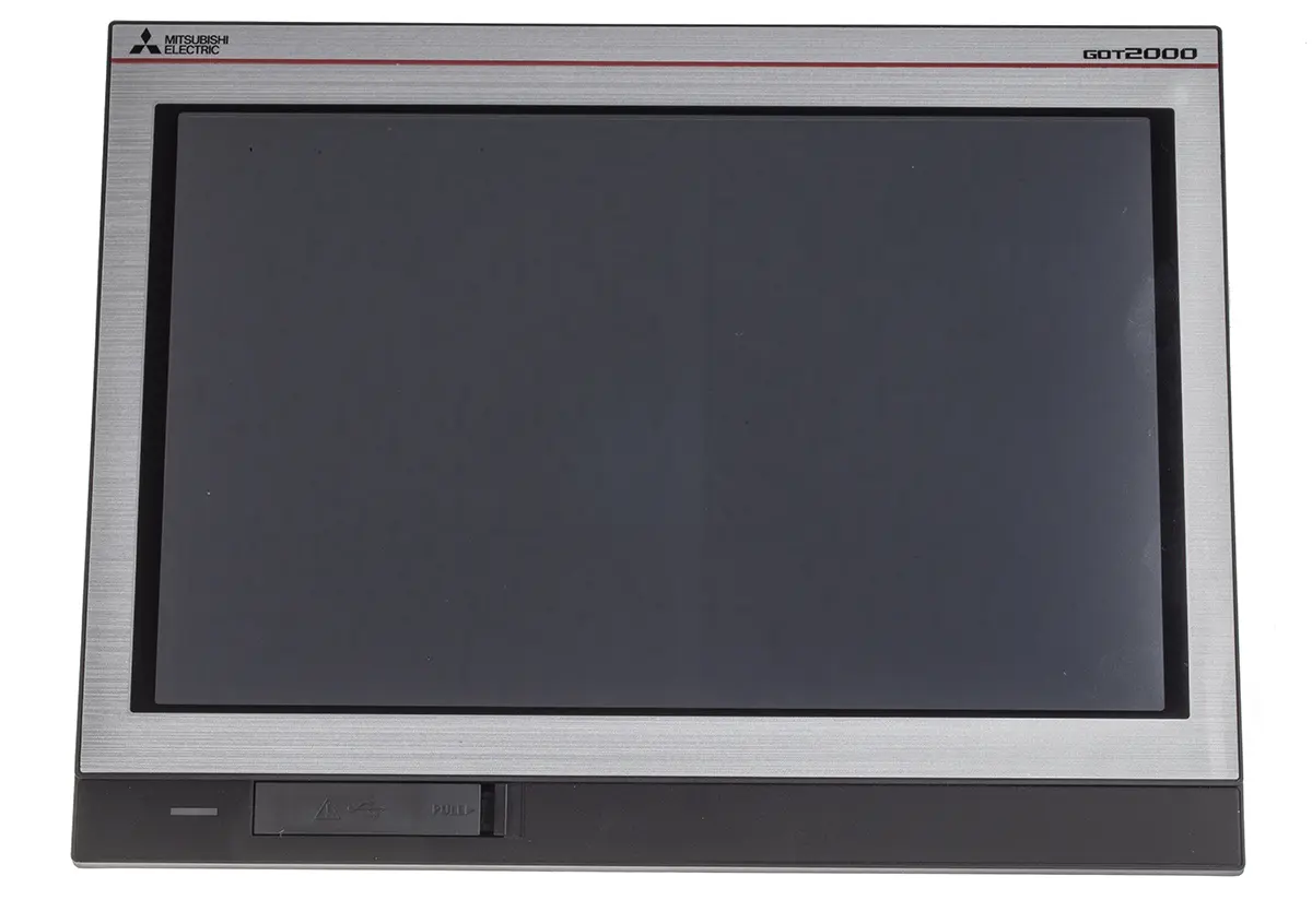 Produktfoto 1 von Mitsubishi Electric, GOT2000, HMI-Touchscreen, LCD, 1280 x 800 pixel, 10.1 in