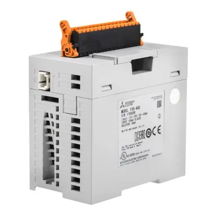Produktfoto 1 von Mitsubishi Electric Analoges Eingangsmodul Analog Digital FX5U-Prozessor, FX5UC-Prozessor