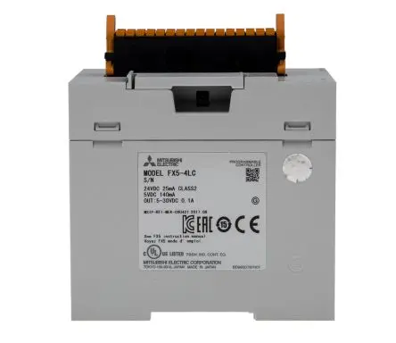 Produktfoto 1 von Mitsubishi Electric Analoges Eingangsmodul Analog Transistor FX5U-Prozessor, FX5UC-Prozessor