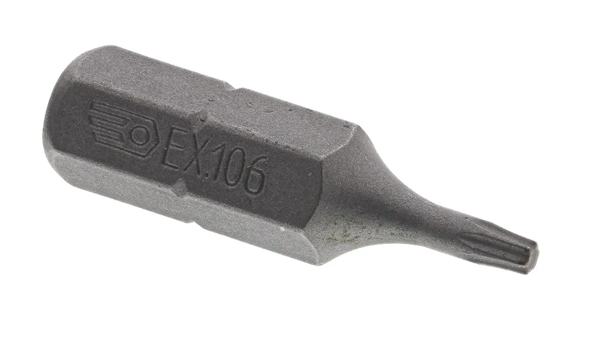 Facom 1/4-6.35 mm T6 Schraubbit, Innensechsrund, 1-teilig, 25 mm