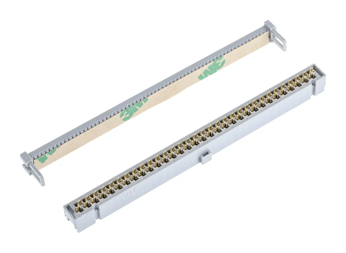 Produktfoto 1 von 3M 79 IDC-Steckverbinder Buchse, gewinkelt, 64-polig Kabel / 2-reihig, Raster 2.54 mm