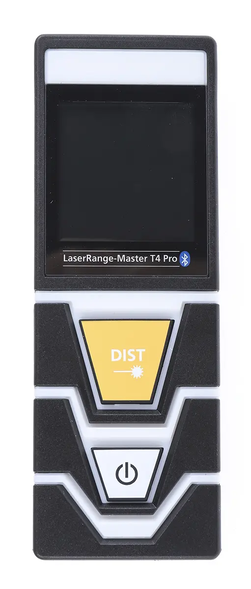 Produktfoto 1 von Laserliner LaserRange-Master T4 Pro LCD Laser Entfernungsmesser, metrisch, Klasse 2, 650nm