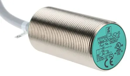 Produktfoto 1 von Pepperl + Fuchs M30 Induktiver Näherungssensor, Gewinderohr 0 bis 20 mA / 20mA 8 mm, IP67 30 V dc