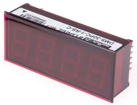 Produktfoto 1 von Murata Power Solutions DMS Digitales Spannungsmessgerät DC, 53.8 mm, 22.3 mm, 19.6 mm