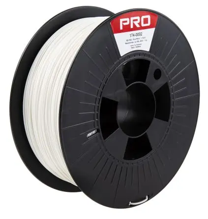 Produktfoto 1 von RS PRO PLA 3D-Drucker Filament zur Verwendung mit Jeder 3D-Drucker, Weiß, 1.75 mm, Fused Deposition Modelling (FDM), 1