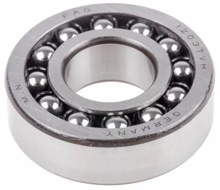 FAG 2-reihig Kugellager glatt, Innen-Ø 17 mm / Außen-Ø 40 mm Außen-ø , Breite 12 mm