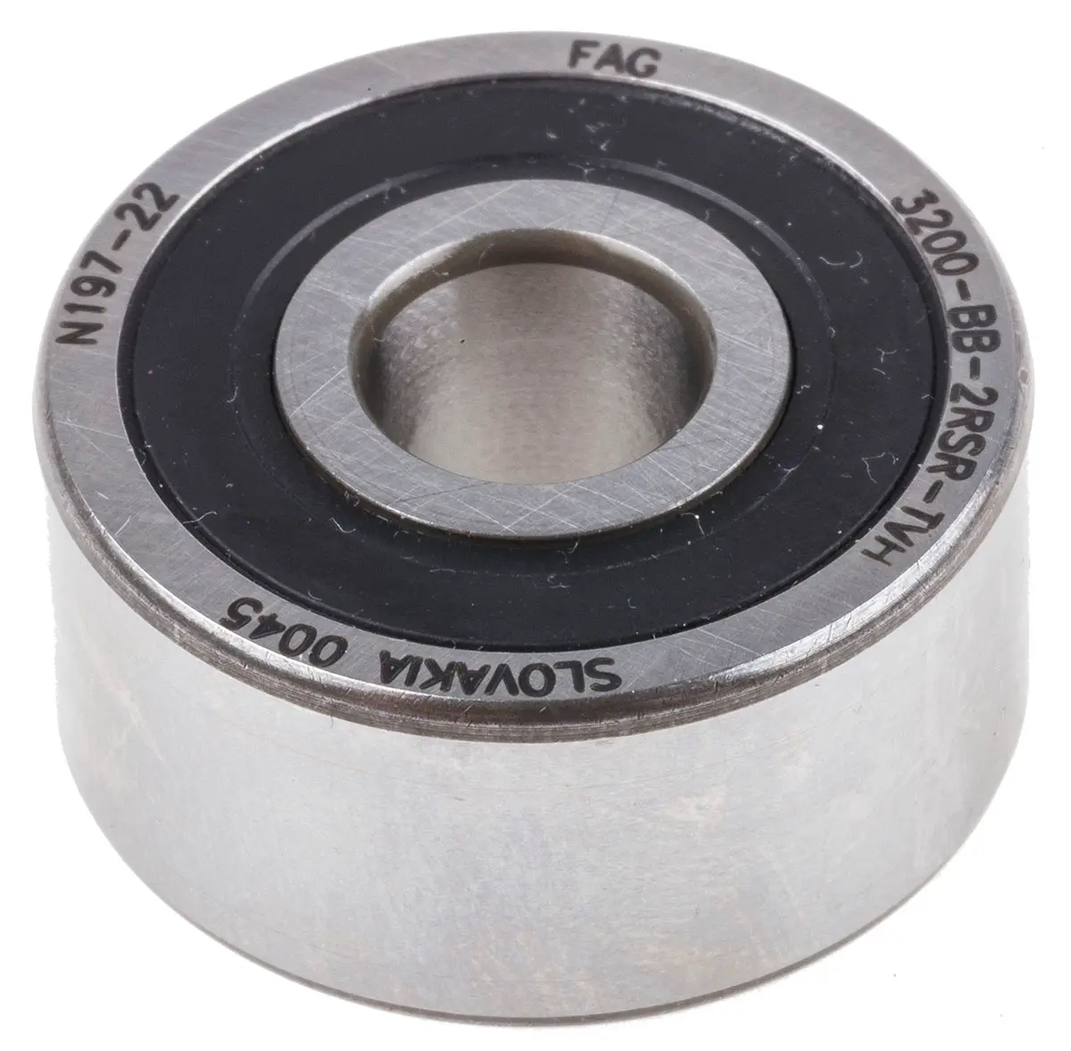Produktfoto 1 von FAG Kugellager 2-reihig glatt, Innen-Ø 10 mm / Außen-Ø 30 mm Außen-ø , Breite 14 mm