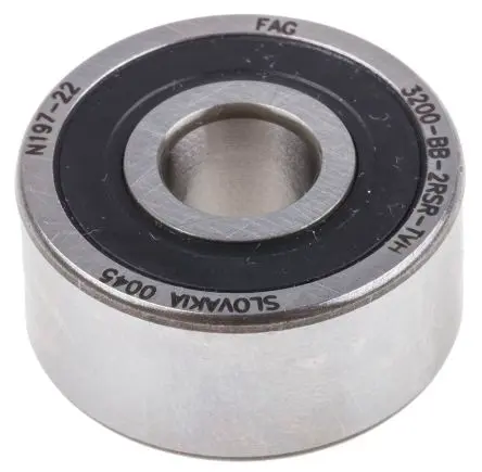 Produktfoto 1 von FAG Kugellager 2-reihig glatt, Innen-Ø 10 mm / Außen-Ø 30 mm Außen-ø , Breite 14 mm