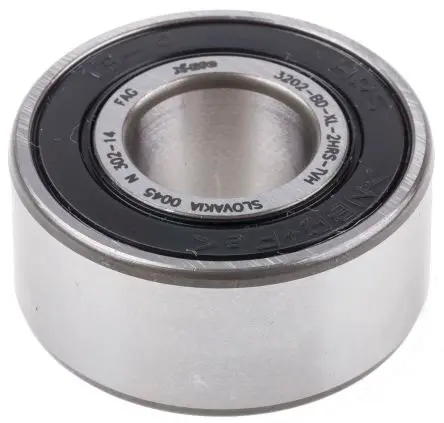Produktfoto 1 von FAG Schrägkugellager 2-reihig glatt, Innen-Ø 15 mm / Außen-Ø 35 mm Außen-ø , Breite 15.9 mm