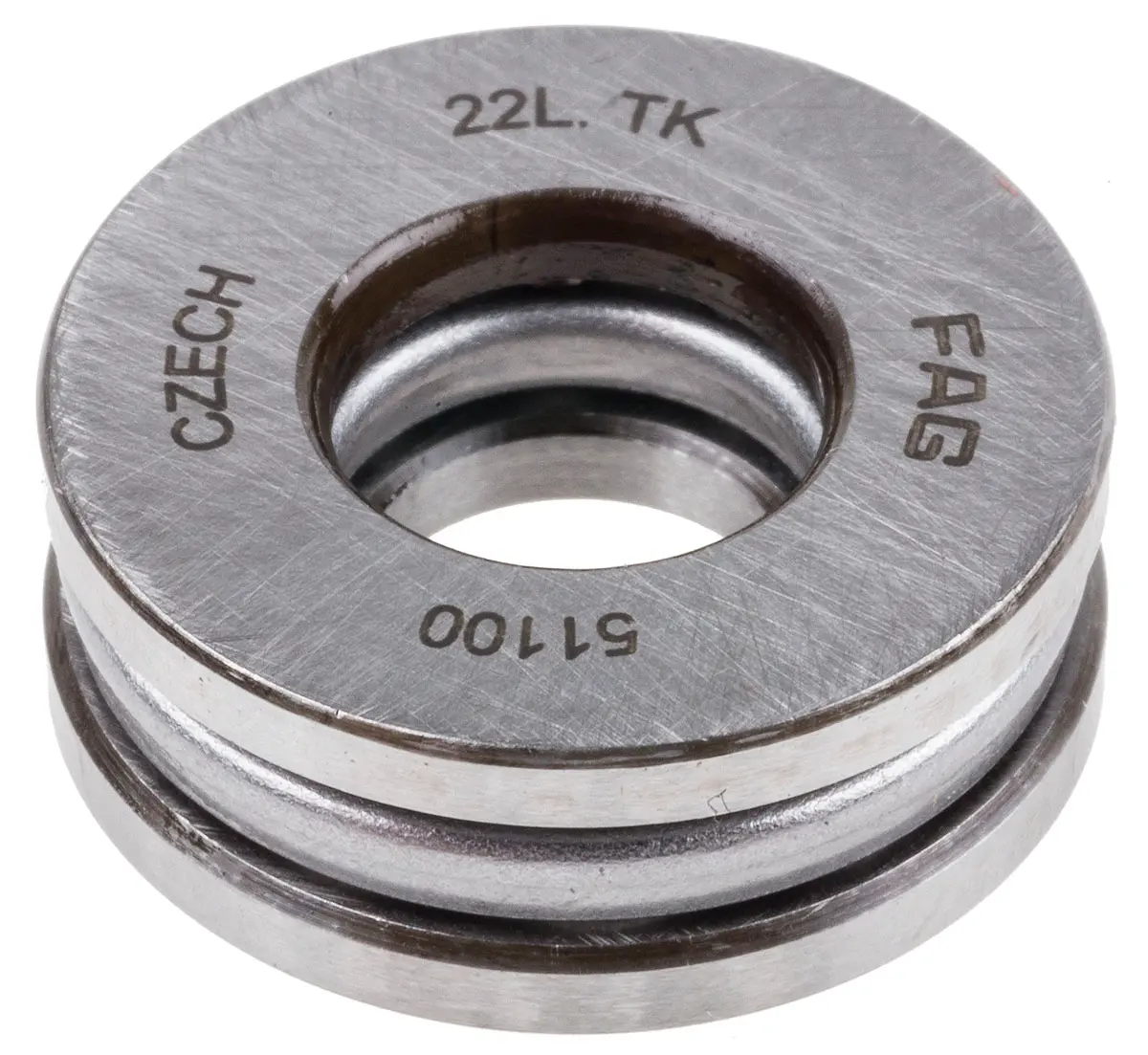 Produktfoto 1 von FAG 1-reihig Kugellager glatt, Innen-Ø 10 mm / Außen-Ø 24 mm Außen-ø , Breite 9 mm