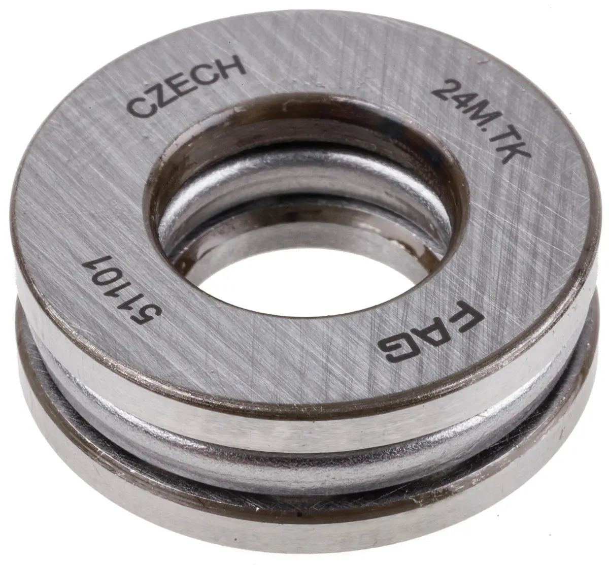 Produktfoto 1 von FAG 1-reihig Rillenkugellager glatt, Innen-Ø 12 mm / Außen-Ø 26 mm Außen-ø , Breite 9 mm