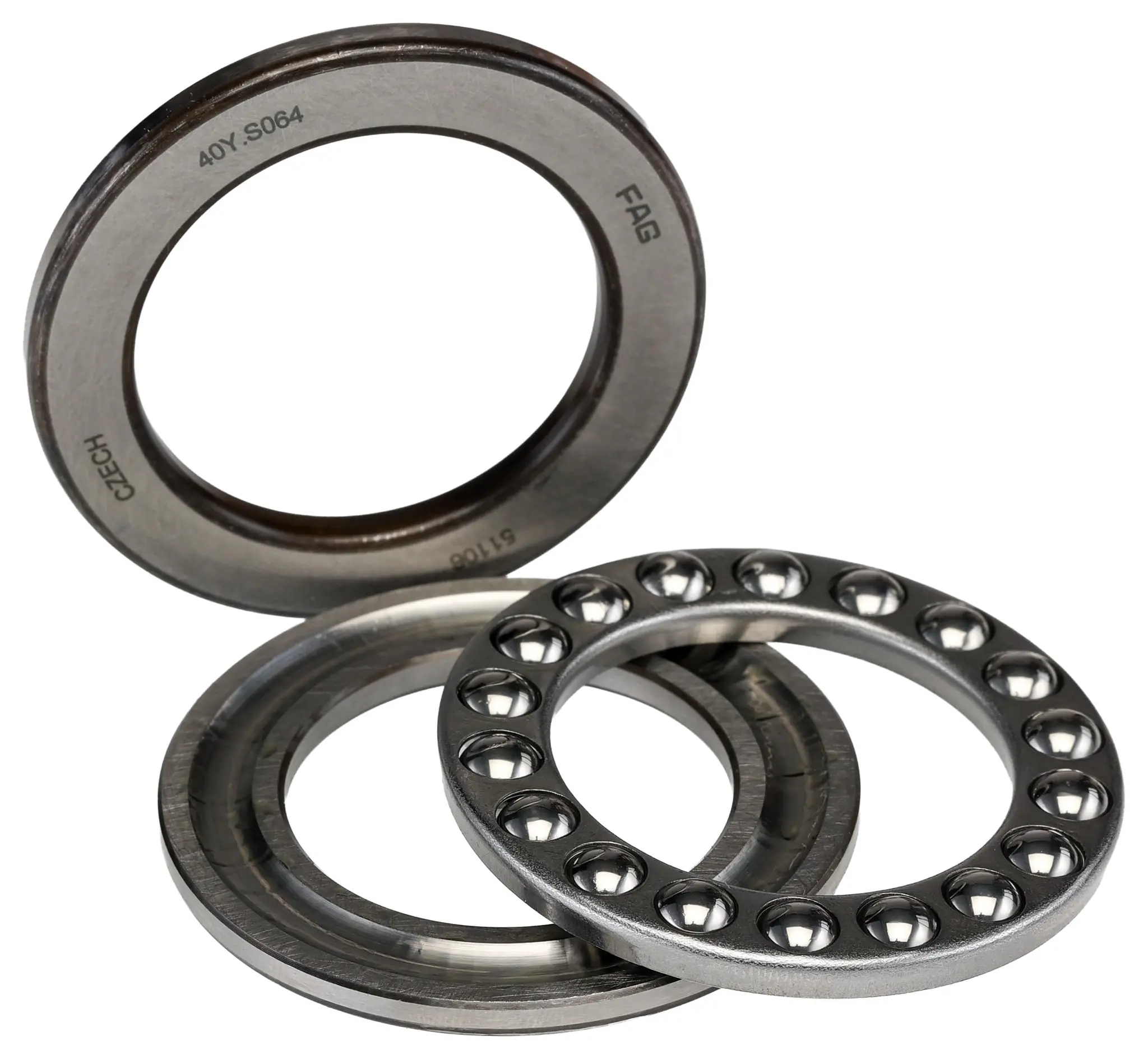 Produktfoto 1 von FAG Axialkugellager Kugellager 1-reihig , Innen-Ø 30mm / Außen-Ø 47mm, Breite 11mm