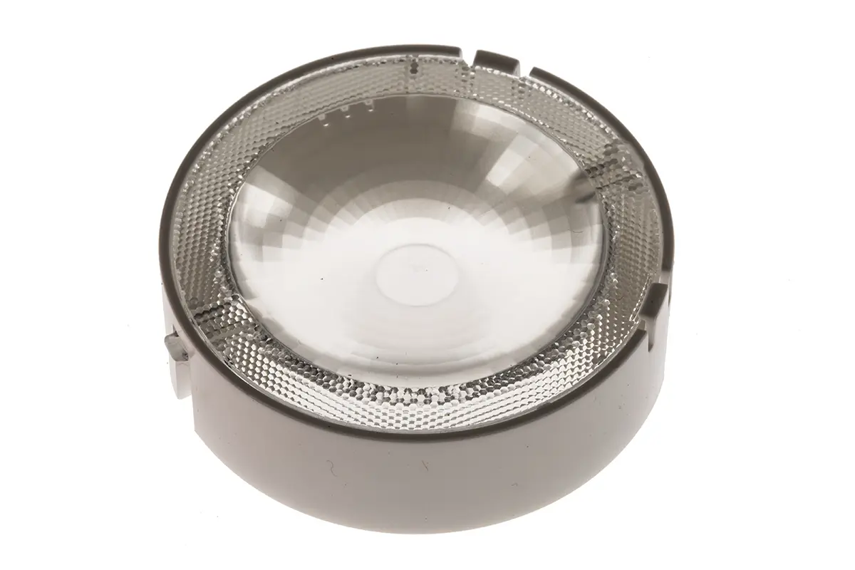 Produktfoto 1 von Ledil Ronda Linse LED-Halter Satz Rund aus PMMA 82 °, Ø 53.9mm x 16.6mm