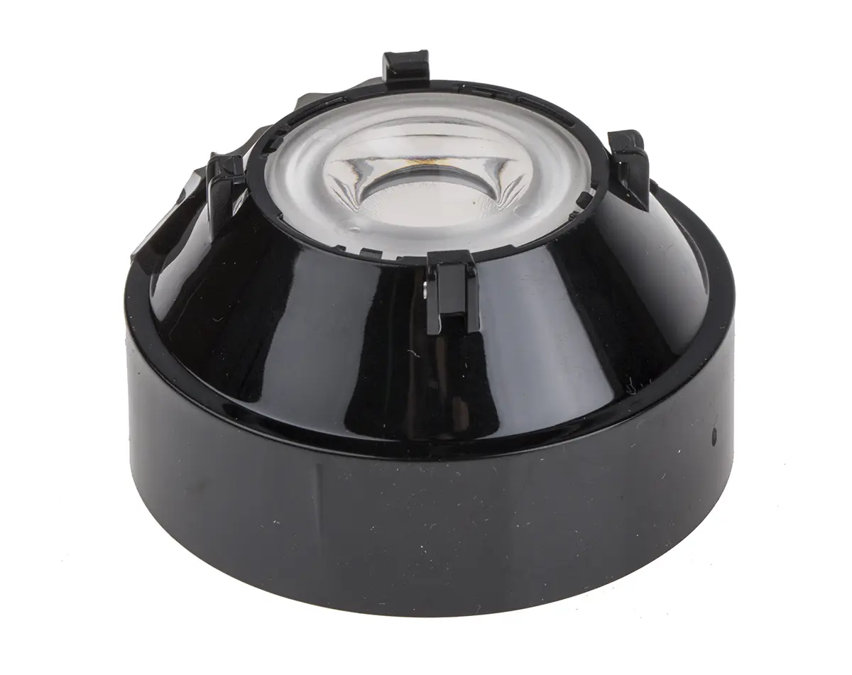 Produktfoto 1 von Ledil Carmen Linse LED-Halter Satz Rund aus PMMA 14°, Ø 69.5mm x 41.5mm