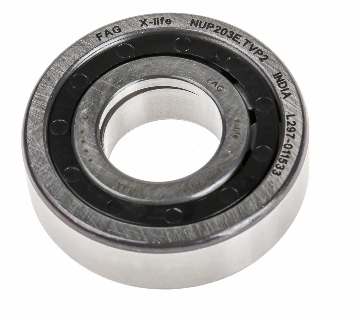 Produktfoto 1 von FAG Rollenlager / Außen-Ø 40 mm Außen-ø  14.6 kN 22900rpm 20.8 kN, Innen-Ø 17 mm, Breite 12 mm