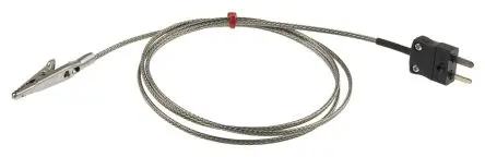 Produktfoto 1 von RS PRO Edelstahl Krokodilklemme-Thermoelement Typ J x 1 m -50 °C → 250 °C