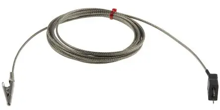 Produktfoto 1 von RS PRO Edelstahl Krokodilklemme-Thermoelement Typ J x 3 m -50 °C → 250 °C