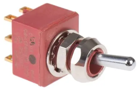 Produktfoto 1 von C & K Panel Kippschalter 2-poliger Wechsler, Ein-Ein, 28 V dc, 125 V ac, 7.5A, IP57, Lot