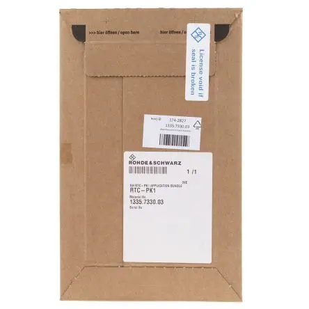 Produktfoto 1 von Rohde & Schwarz Oszilloskop-Software, Anwendungspaket für RTC1000 Oszilloskop