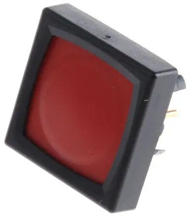 Produktfoto 1 von Schurter MCS 18 Druckschalter Tastend Panel Ø 13.9 mm, SPST / 80mA, IP65