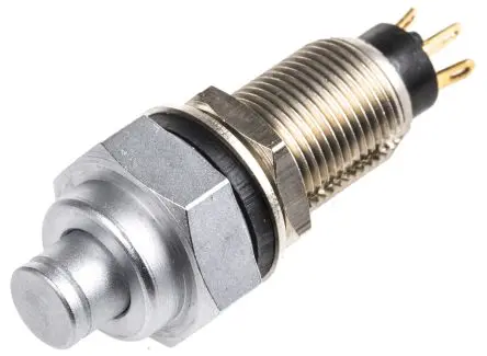 Produktfoto 1 von EOZ DJET Druckschalter Tastend Panel Ø 10 mm, SPST / 2.5A 110 V ac, IP67