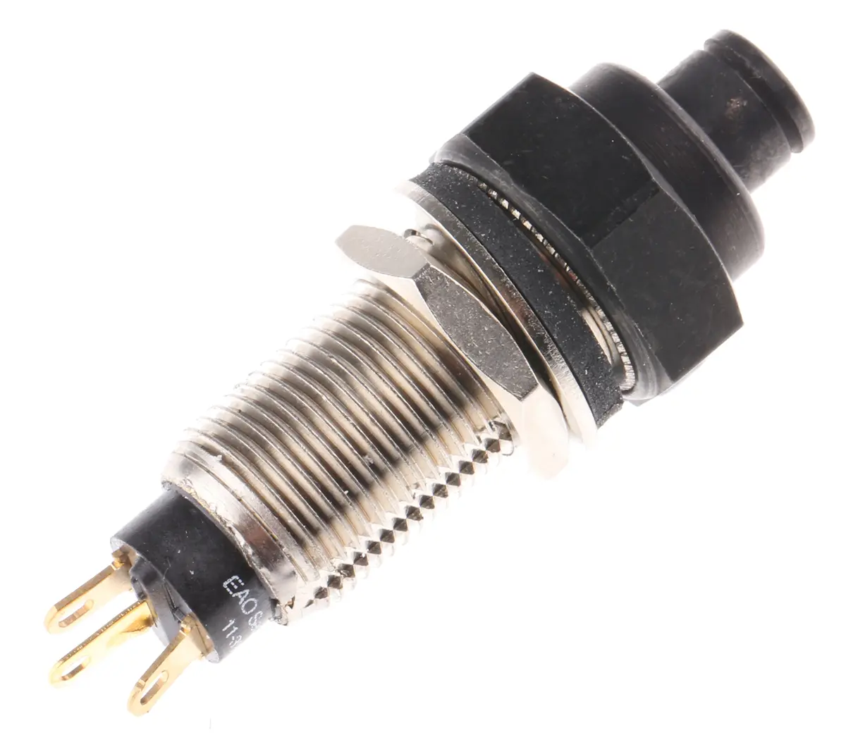 Produktfoto 1 von EOZ DJET Druckschalter Tastend Panel Ø 10 mm, SPST / 2.5 A 110 V ac, IP40